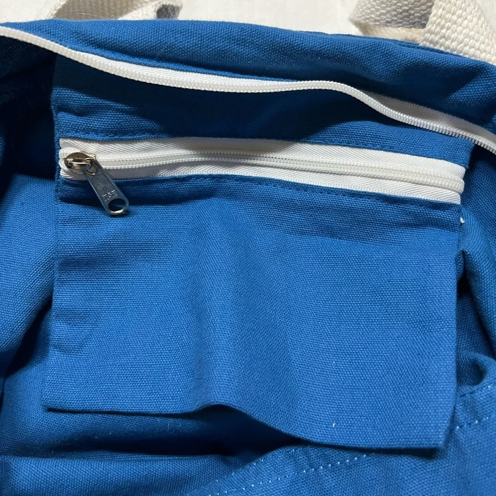 Disney‎ Blue Tote Bag With Eiffel Tower Paris Blue